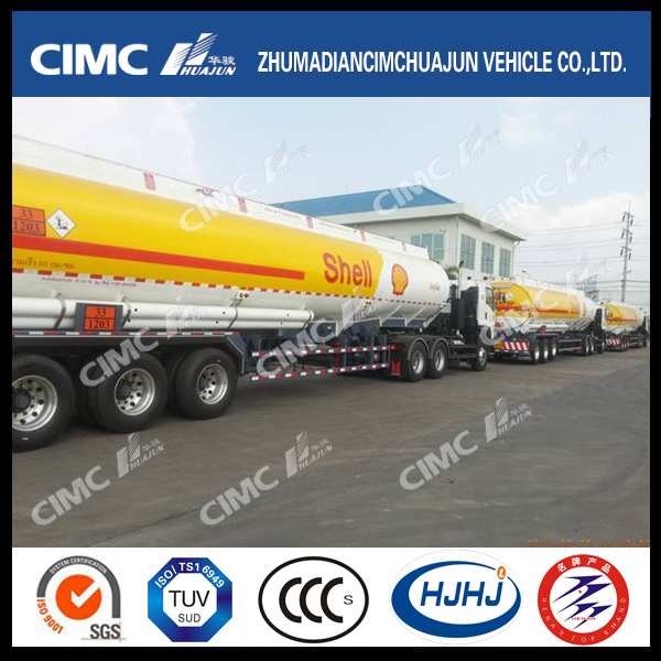 Cimc Huajun High Standard Aluminium Alloy Tanker Exported in Large Scale 