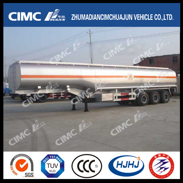 Cimc Huajun 20-40cbm High Quality Aluminium Alloy Liquid Tanker 