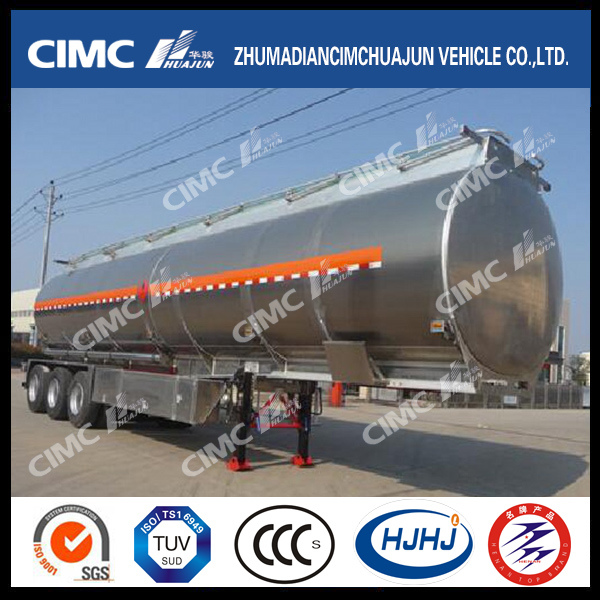 30cbm 3axle Aluminium Alloy Fuel/Gasoline/Oil Tanker with Competitive Price 