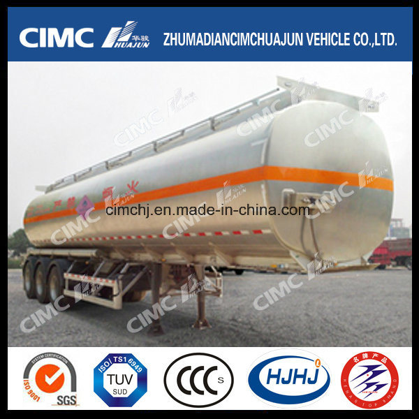 Cimc Huajun Hot Sale 20-35cbm Fuel Aluminium Alloy Tanker with Competitive Price 