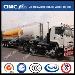 Cimc Huajun Aluminium Alloy Oil Tanker with Shell Painting