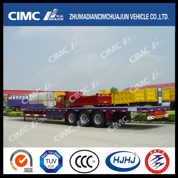 17.5-20m Extreme Long Platform Low Bed Semi-Trailer 