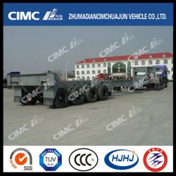 4axle Extended-Beam Low Bed Semi Trailer for Oil Drilling Purpose