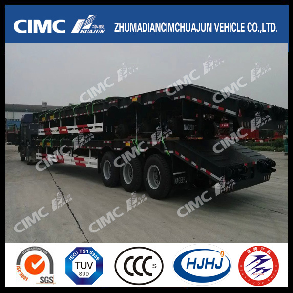 H550 High Tensile Steel 13m Low Bed Semi-Trailer 