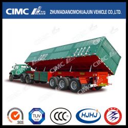 Cimc Huajun 3axle Right/Left-Side Dumping Semi-Trailer