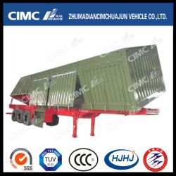 New Design Multi-Section Van/Box Dual-Side Tipping/Dumping Semi Trailer