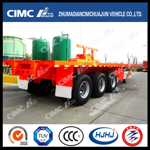 SKD Form 40FT Flatbed Semi Trailer Exported (in container) 