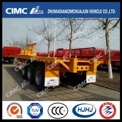 Cimc Hj Hot Exported 40FT 3axle Flatbed Trailer