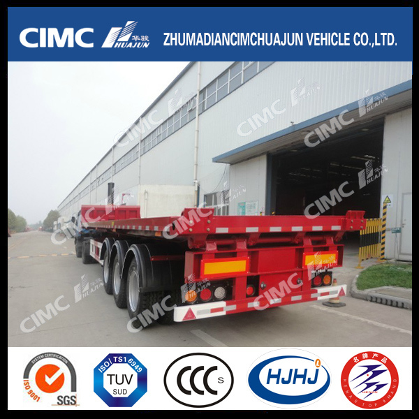 Cimc Huajun High Quality 40FT Tipping Semi-Trailer 