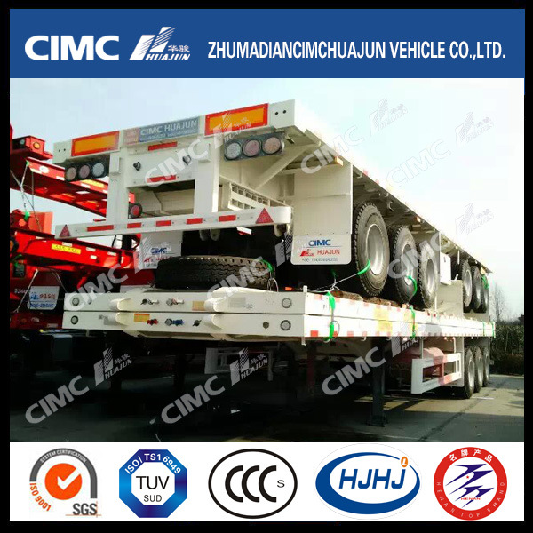 Cimc Huajun 40FT Flatbed Trailer (3 UNITS IN STACK) 