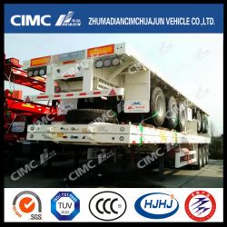 Cimc Huajun 40FT Flatbed Trailer (3 UNITS IN STACK)