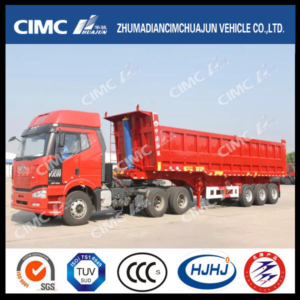 Large Capacity Semi Trailer with Extended Side Wall 