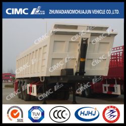 Cimc Huajun Large Capacity U-Type Rear-Tipping Semi Trailer