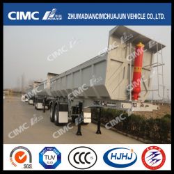 High Quality 2 Axle Tipping Trailer with Hyva Cylinder