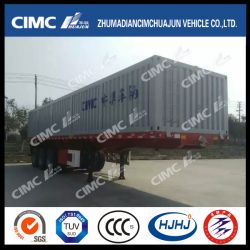 Cimc Huajun 40FT 3axle Flatbed Container Semi Trailer