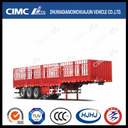 Cimc Huajun Top Quality Stake/Cargo Trailer with Gooseneck