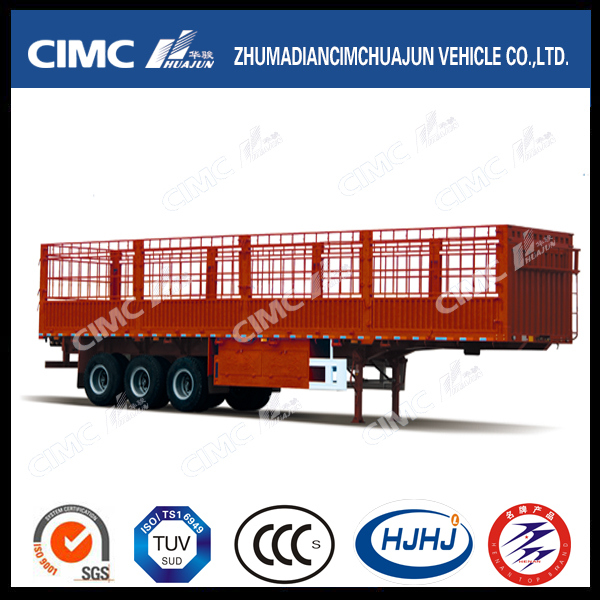 55 T High Tensile Steel Stake Semi-Trailer 