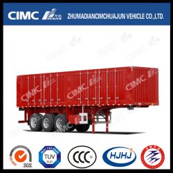 High Tensile Steel 3axle Van Coal-Carrying Semi Trailer