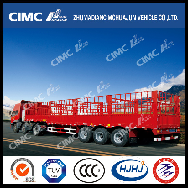 3axle Cargo Stake Semi Trailer with Competitive Price 