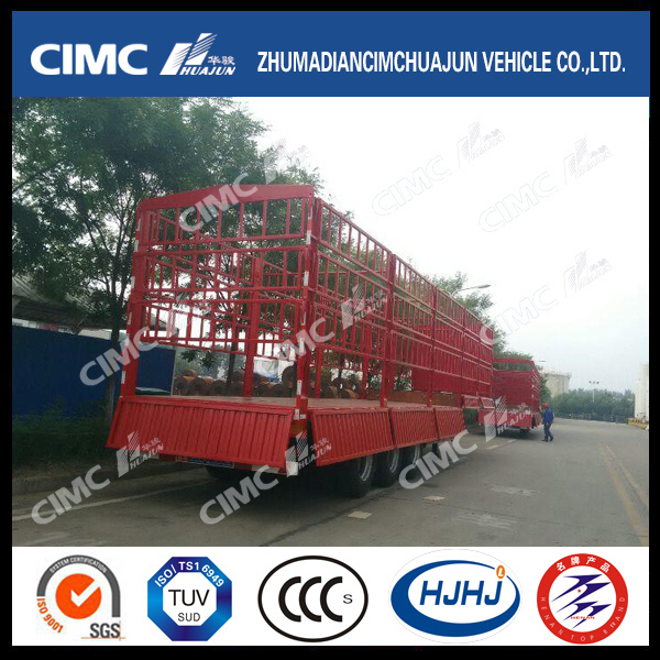 3 Group-Stake Semi Trailer with Large Capacity 