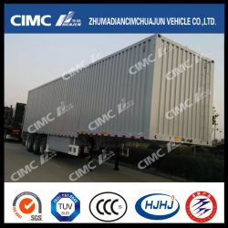 Heavy-Duty 3axle Van Semi Trailer with Cover Welded.