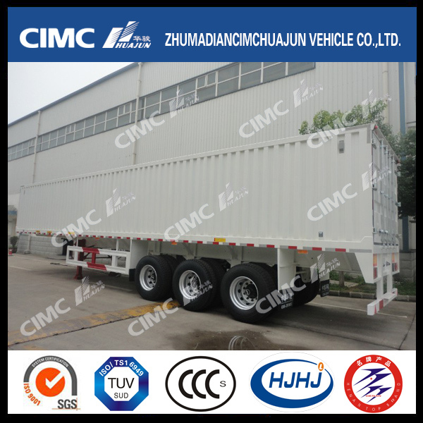 3axle Multi-Functional Cargo-Carrying Van-Type Semi Trailer 