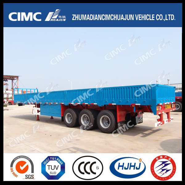 Standard Type 3axle 13000mm Fence Semi Trailer 