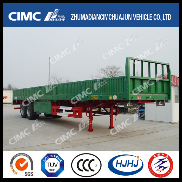 Standard Type 2axle 13000mm Fence Sem Trailer 