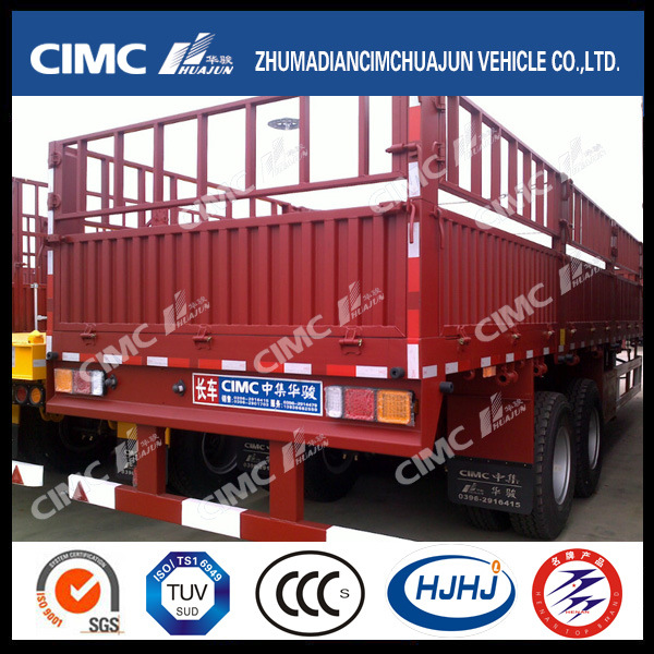 Cimc Huajun One Group Stake Semi Trailer 