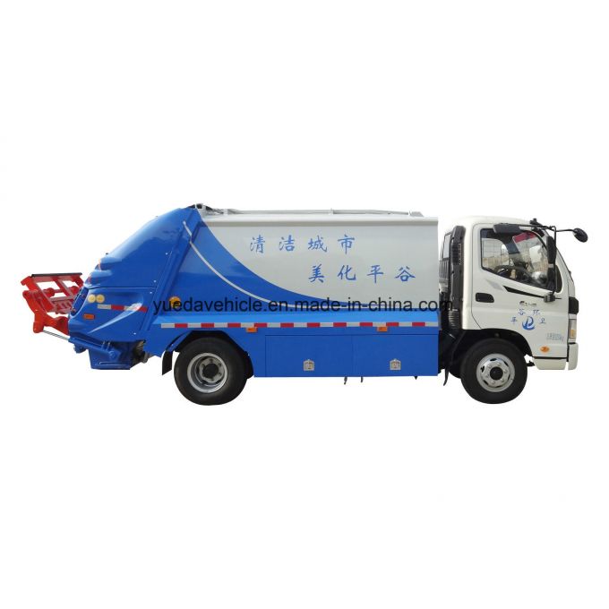 Cummins Engine Small Compression Garbage Truck 