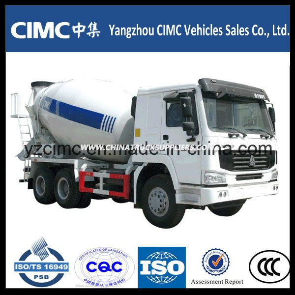 9m3 HOWO 6X4 Heavy Truck Mixer Truck 