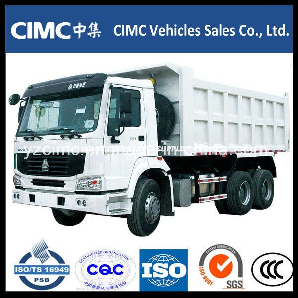 Ethiopia Truck Sinotruk HOWO 30 Tons 371 6X4 Heavy Duty Tipper/Dump Truck 