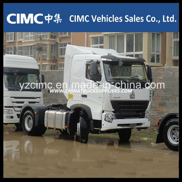 Sinotruk HOWO A7 4X2 371HP Prime Mover Tractor Head for Ghana 