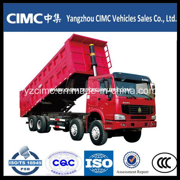 Supply Sinotruk HOWO 8X4 Dump Truck with Lowest Price 