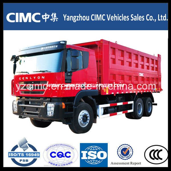 Hongyan Genlyon 6X4 Left-Hand Dump Truck on Sale 