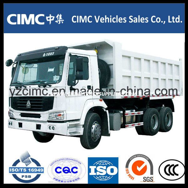 HOWO 336HP 6X4 Dump Truck with Tire 12r20 