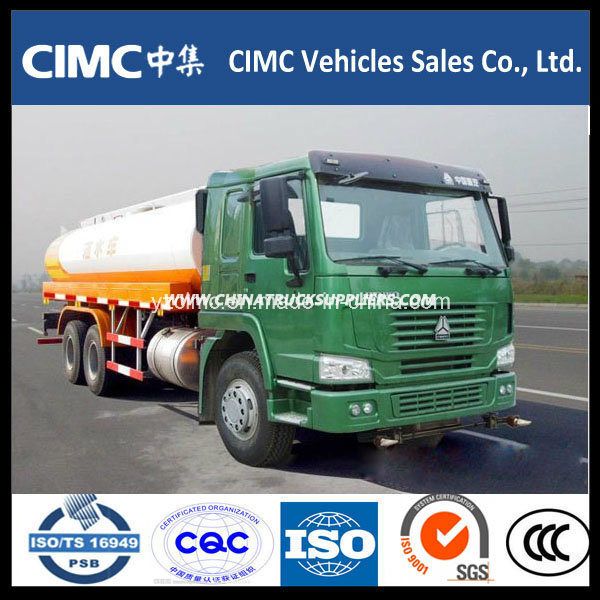 Sinotruk HOWO 20cbm Fuel Tank Truck 