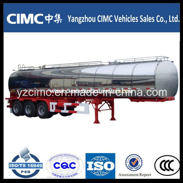 Tri-Axle Oil Tanker Trailers/60000 Liters Fuel Tank Semi Trailer/Gasoline Transport Tank Trailer 