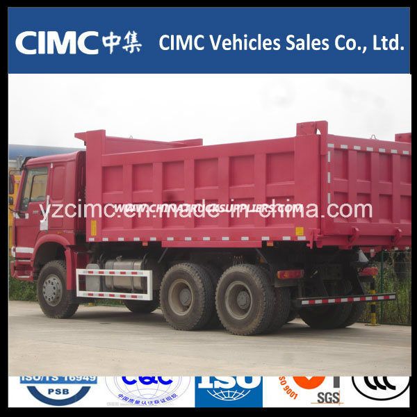 Euro 2 371HP Sinotruk HOWO 6X4 Dump Truck 