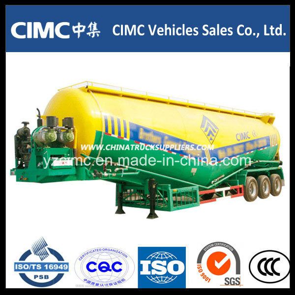 Cimc 50 Ton 3 Axles Cement Tank 