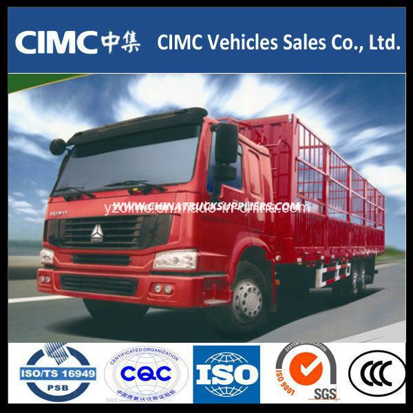 Sinotruck HOWO 6X4 Heavy Duty Lorry Cargo Truck 