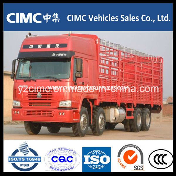 Supply Sinotruk HOWO 8X4 Cargo Truck with Lowest Price 