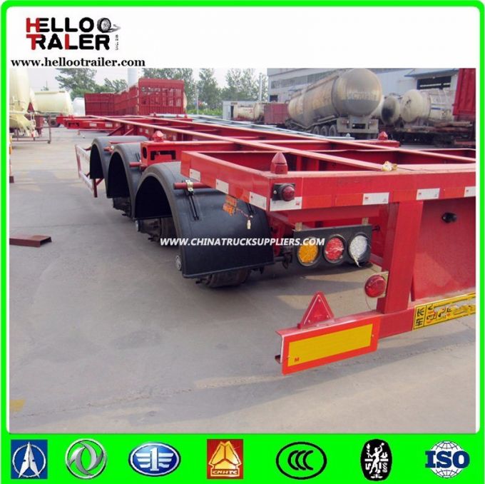 20FT and 40FT Skeleton Trailer Supplier From China 