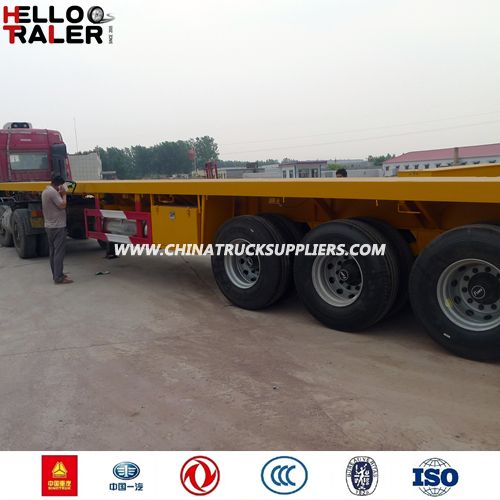 China Manufacture Tri Axles Trailer for Transport Fleet 