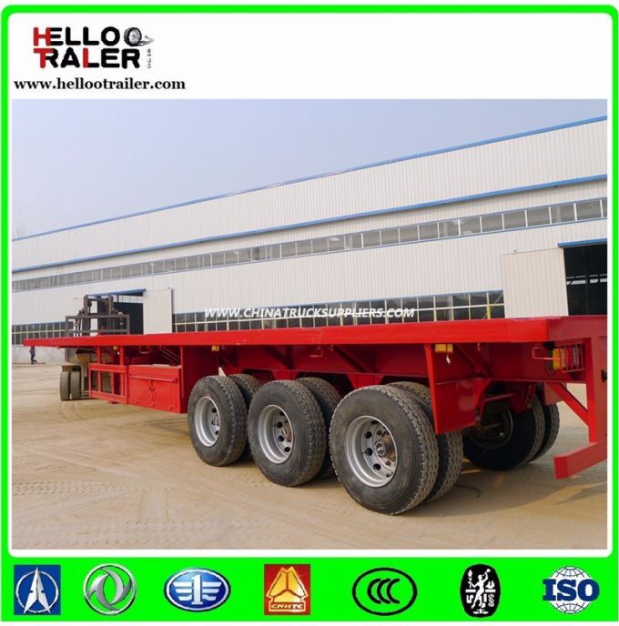 Factory Selling 3 Axle 40FT Container Trailer with Twist Locker 