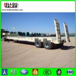 2 BPW Axles 30 Ton Lowbed Semi Trailer