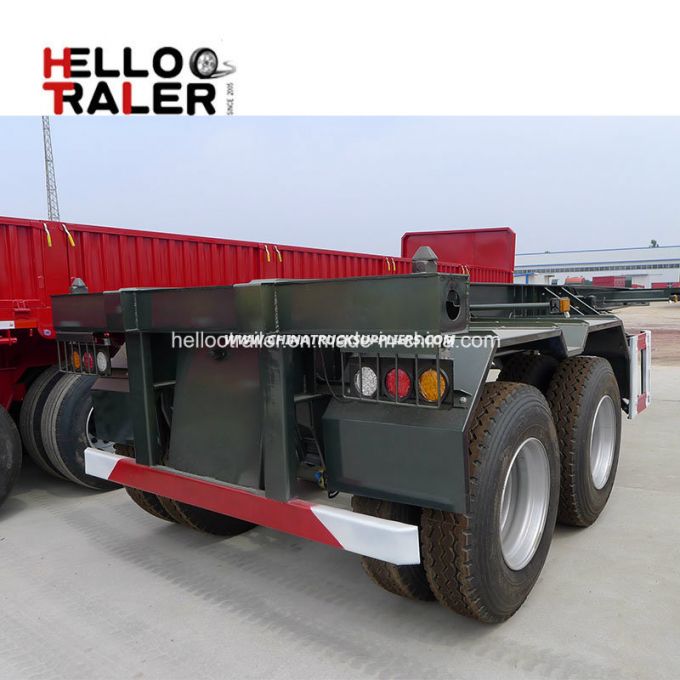 Lowest Price 20FT 40FT Container Chassis Trailer, Skeleton Semi Trailer 