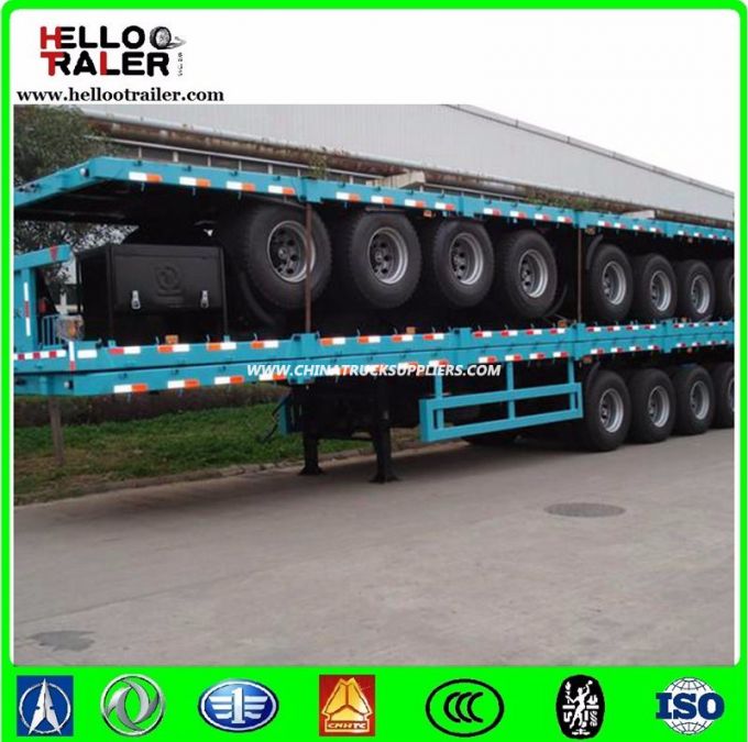 New Three Axles 40 Feet Trailer Export to Africa 