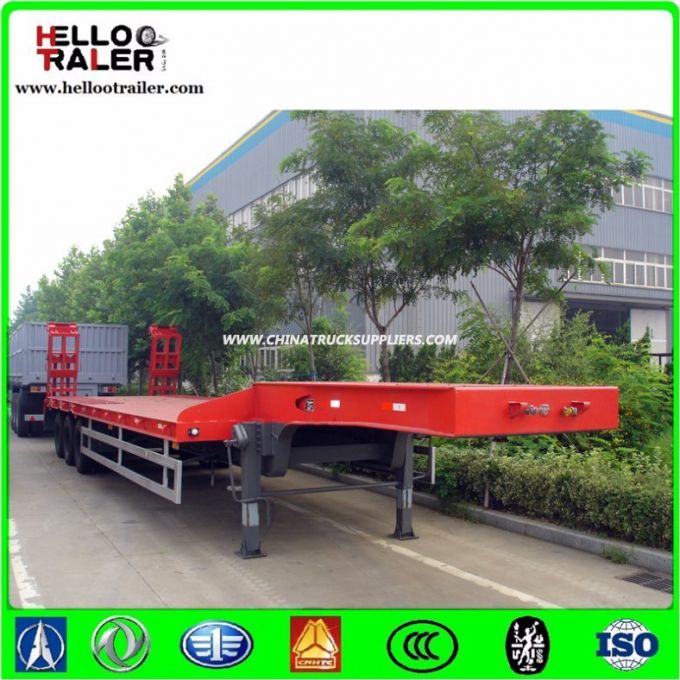 China Made 45 Tons Low Bed Trailer 