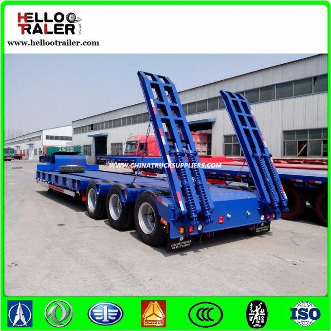 Heavy Duty 100 Ton Lowboy Trailer for Sale 